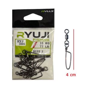 Ryuji RYJ 3005 No:3 Klipsli Fırdöndü (10 Adet)