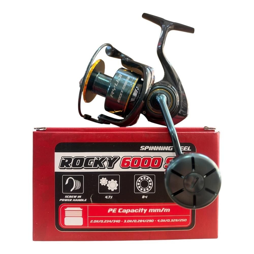Ryuji Rocky 6000 SW 8+1 Bilye Jig ve Tekne Olta Makinesi