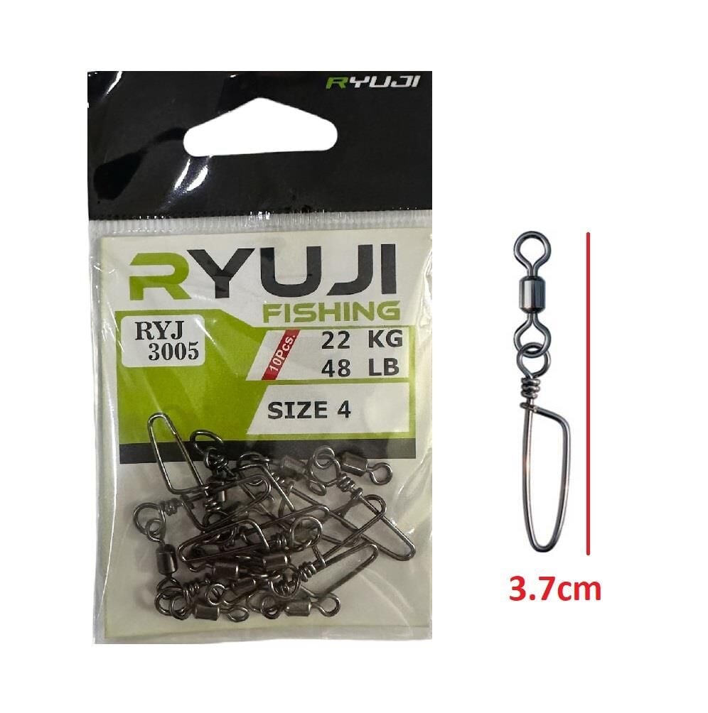 Ryuji RYJ 3005 No:4 Klipsli Fırdöndü (10 Adet)
