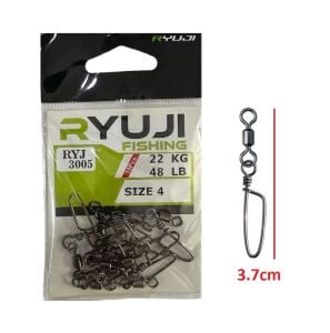 Ryuji RYJ 3005 No:4 Klipsli Fırdöndü (10 Adet)