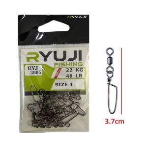 Ryuji RYJ 3005 No:4 Klipsli Fırdöndü (10 Adet)