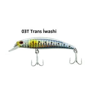 Fujin Ziggy 7cm 9.6gr Sinking 60-150cm LRF Maket Balık 03T Trans İwashi