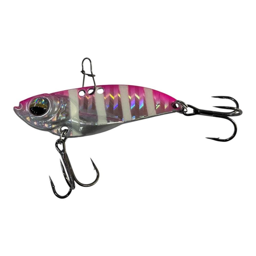 Powerex Vibex 12gr 6cm Vibrasyon Jig Yem Pink Zebra Glow