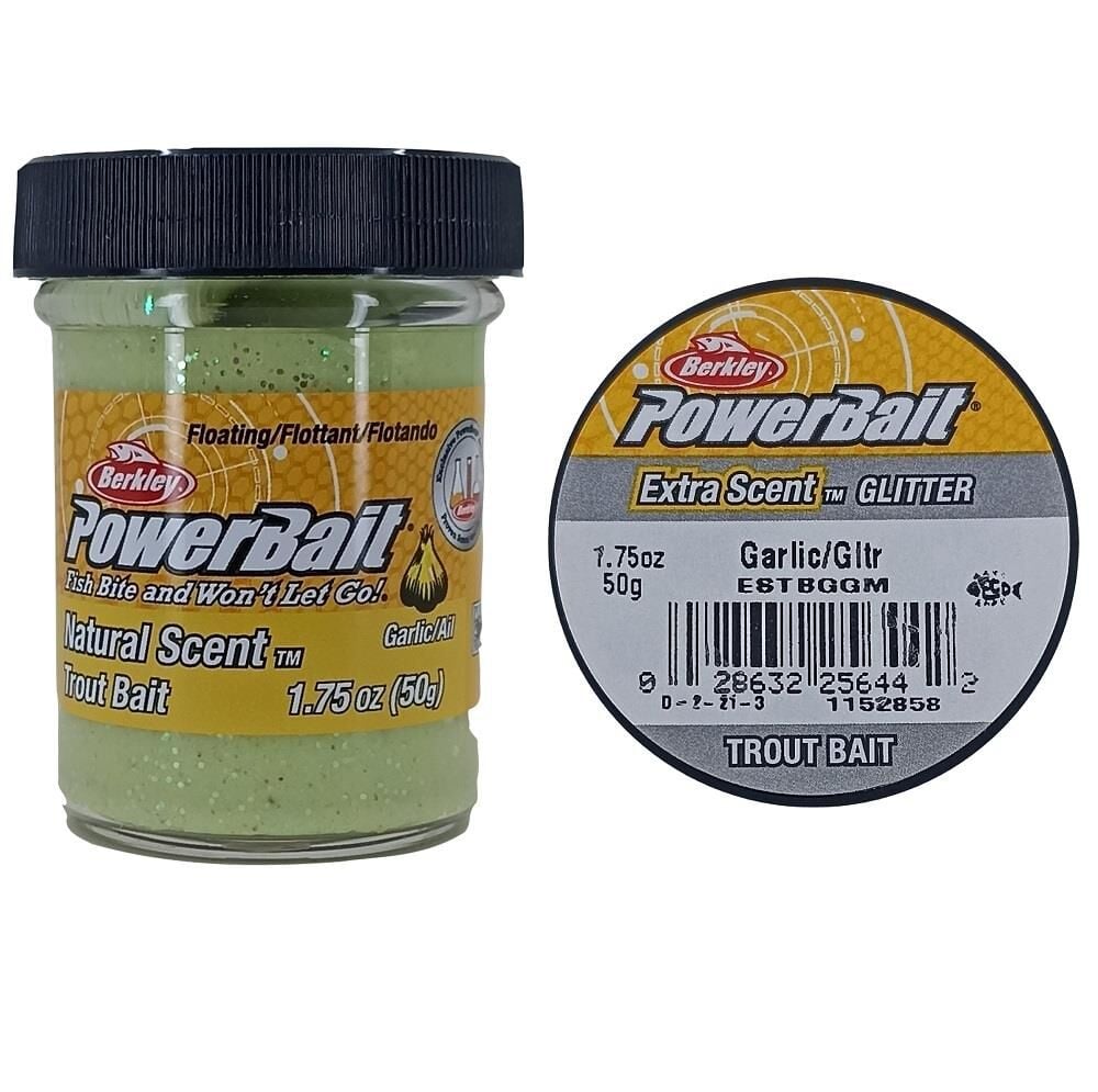 Berkley Powerbait Extra Scent Garlic Simli Alabalık Hamuru GLTR
