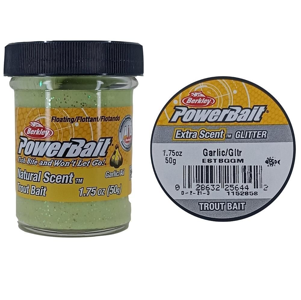 Berkley Powerbait Extra Scent Garlic Simli Alabalık Hamuru GLTR
