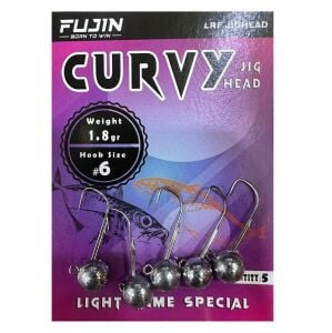 Fujin Curvy Jig Head Zoka 6 No 1.8gr (5 adet)