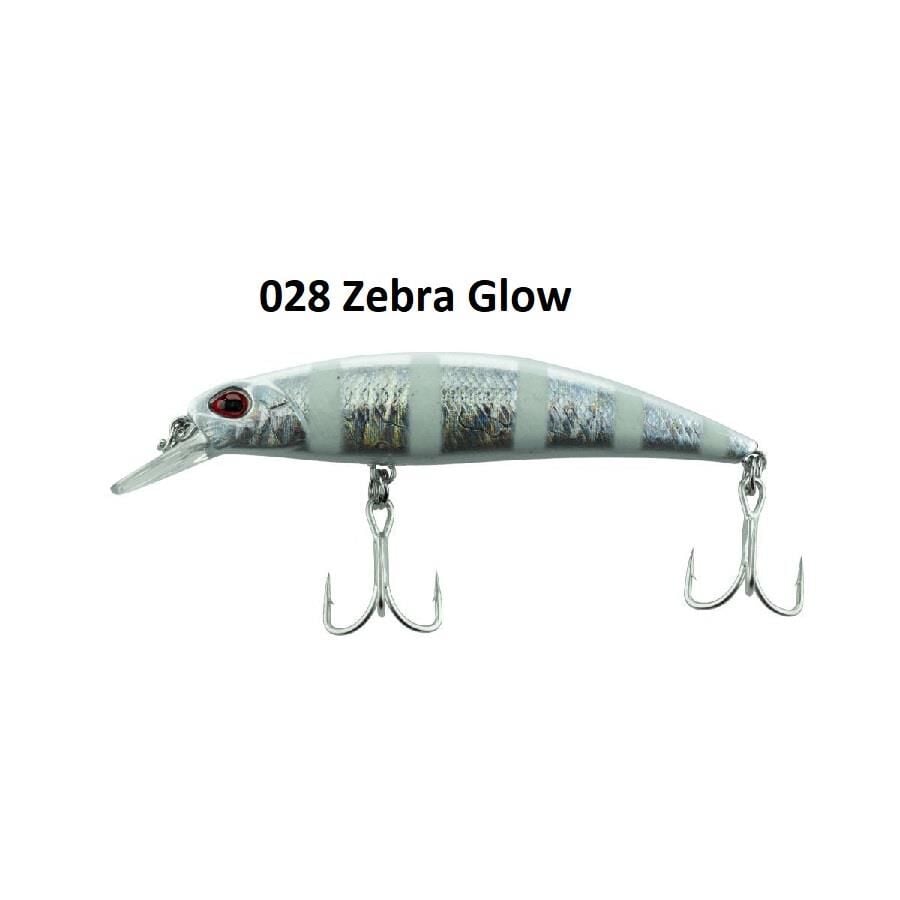 Fujin Ziggy 7cm 9.6gr Sinking 60-150cm LRF Maket Balık 028 Zebra Glow