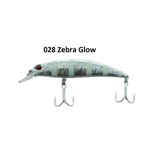 Fujin Ziggy 7cm 9.6gr Sinking 60-150cm LRF Maket Balık 028 Zebra Glow