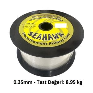 Ecotackle Seahawk 1000m 0.35mm Monofilament Bobin Misina