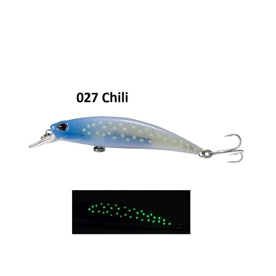 Fujin Ziggy 7cm 9.6gr Sinking 60-150cm LRF Maket Balık 027 Chili