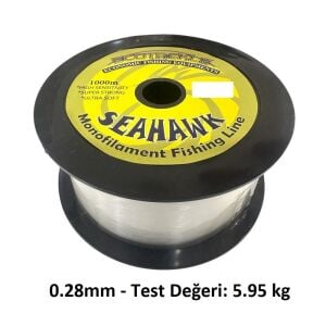 Ecotackle Seahawk 1000m 0.28mm Monofilament Bobin Misina