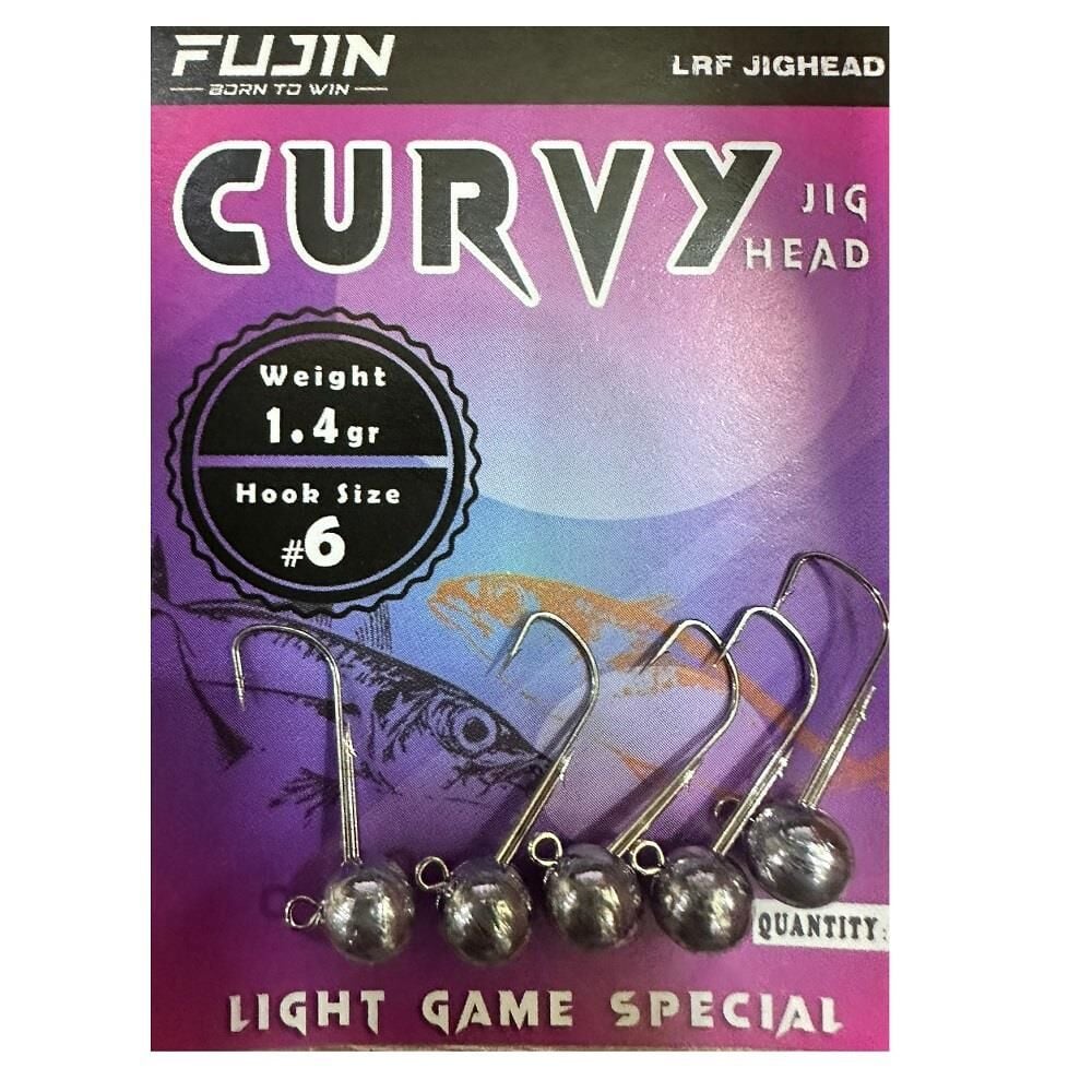 Fujin Curvy Jig Head Zoka 6 No 1.4gr (5 adet)