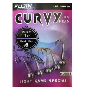 Fujin Curvy Jig Head Zoka 6 No 1gr (5 adet)
