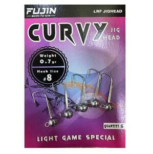 Fujin Curvy Jig Head Zoka 8 No 0.7gr (5 adet)