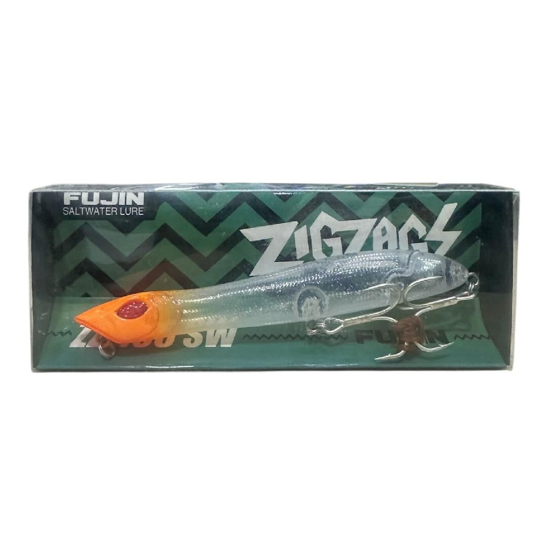Fujin Zigzags 10.5cm 10gr Su Üstü Maket Balık 005 Orange Head