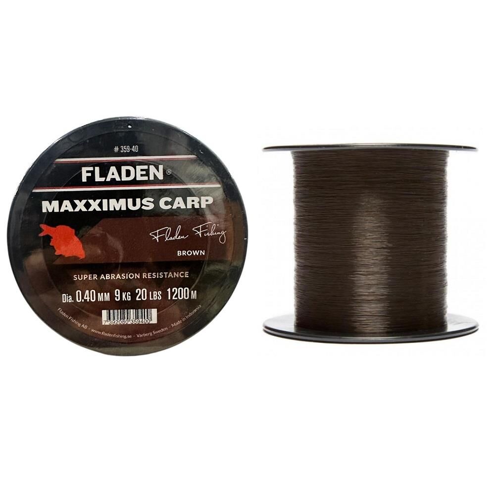 Fladen Maxximus Carp 1200 mt 0.40mm Bobin Misina Kahverengi