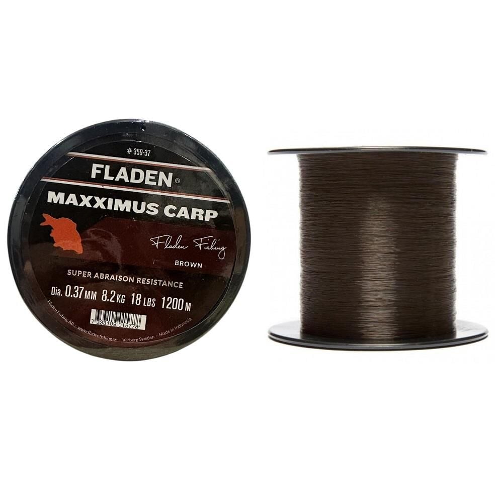 Fladen Maxximus Carp 1200 mt 0.37mm Bobin Misina Kahverengi