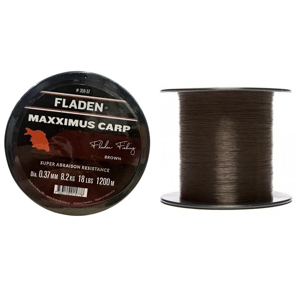 Fladen Maxximus Carp 1200 mt 0.37mm Bobin Misina Kahverengi