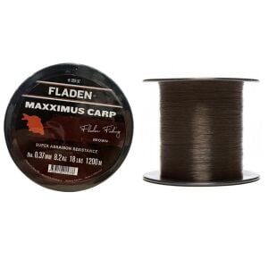 Fladen Maxximus Carp 1200 mt 0.37mm Bobin Misina Kahverengi