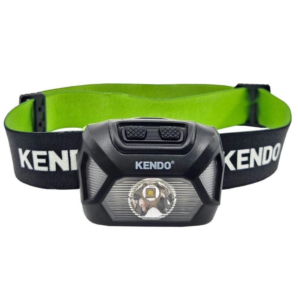 Kendo HCR-200L 200 Lümen Beyaz + Kırmızı Led Pilli Kafa Lambası