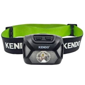 Kendo HCR-200L 200 Lümen Beyaz + Kırmızı Led Pilli Kafa Lambası