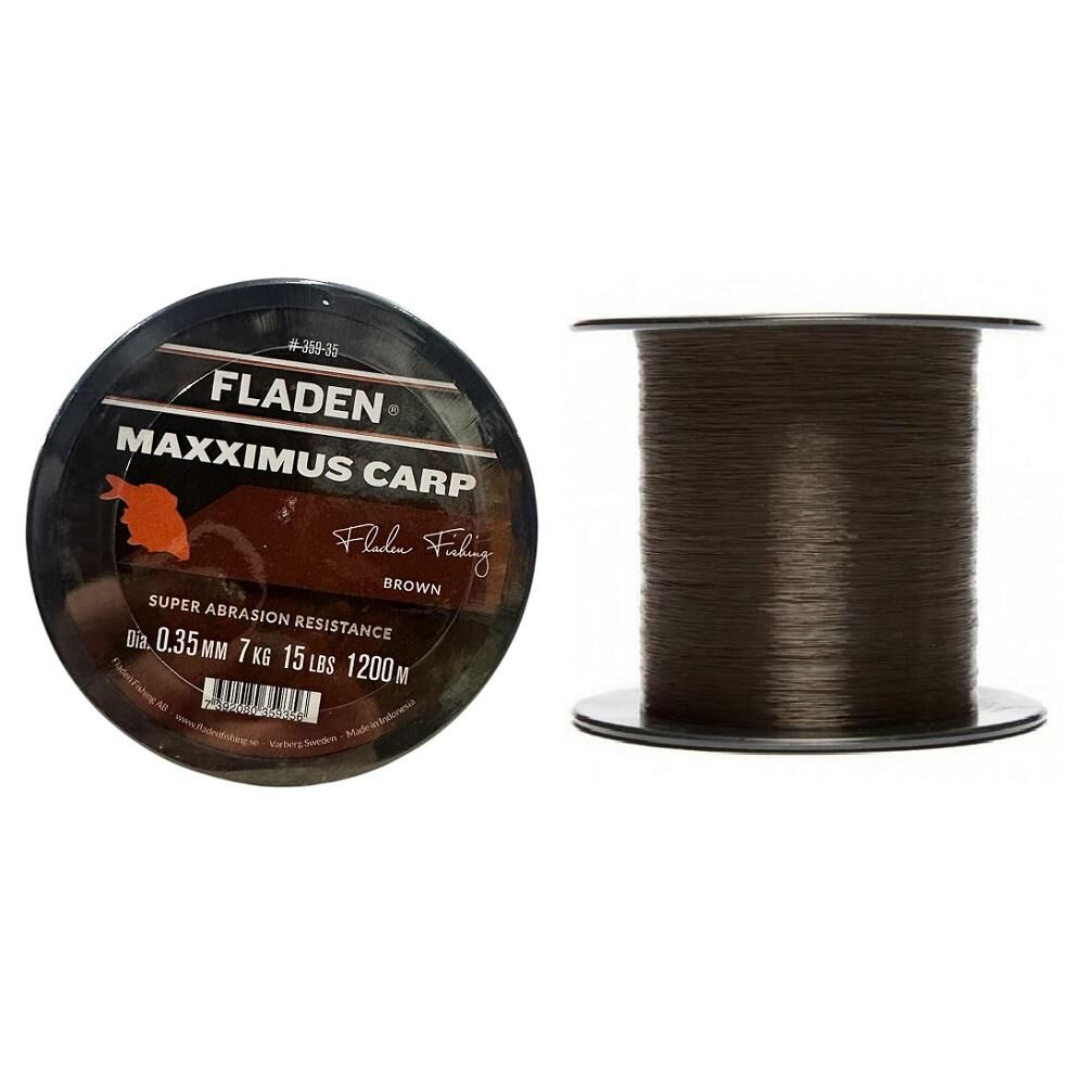 Fladen Maxximus Carp 1200 mt 0.35mm Bobin Misina Kahverengi