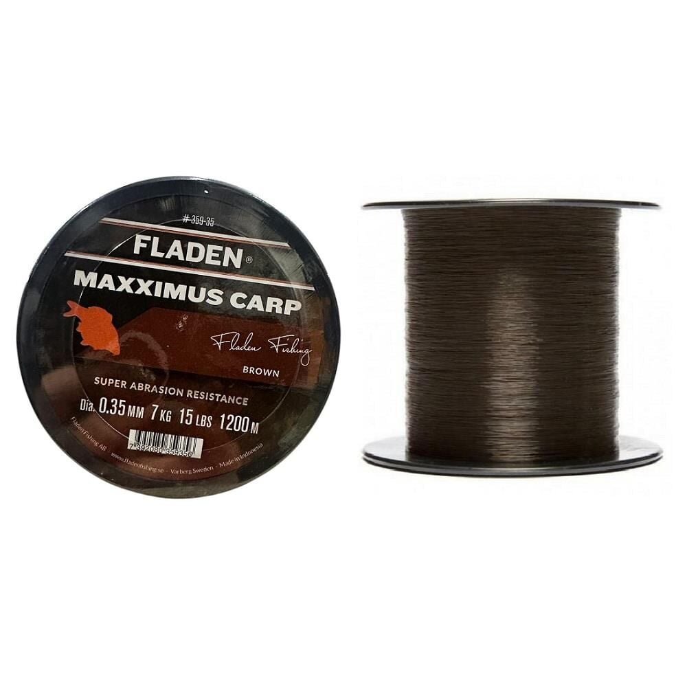 Fladen Maxximus Carp 1200 mt 0.35mm Bobin Misina Kahverengi