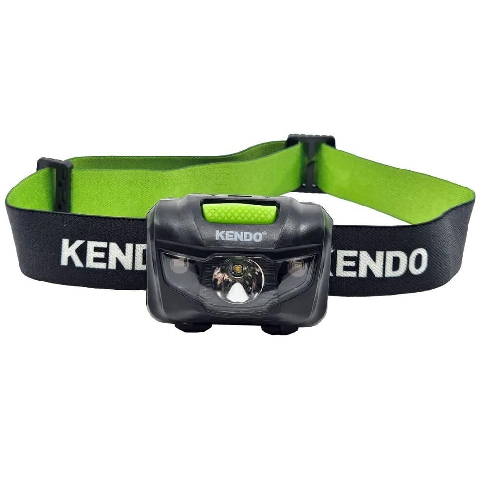 Kendo HCD-120L 120 Lümen Beyaz + Kırmızı Led Pilli Kafa Lambası