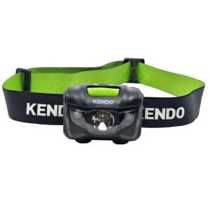 Kendo HCD-120L 120 Lümen Beyaz + Kırmızı Led Pilli Kafa Lambası