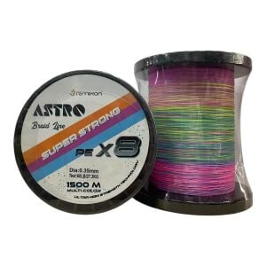 Remixon Astro 8X 1500mt 0.35mm 4.0PE İp Misina Multi Color
