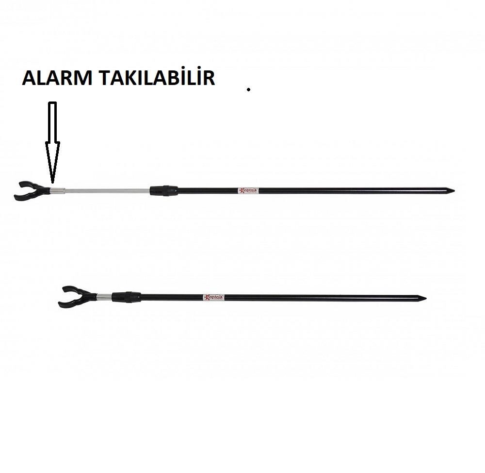 Captain 6816 Kamış Dayama 60-110cm Teleskopik Alarm Takılabilen