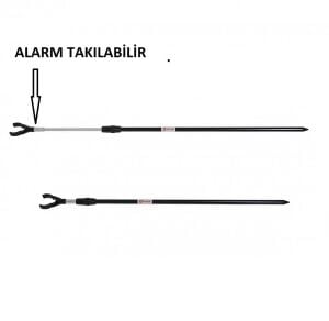 Captain 6816 Kamış Dayama 60-110cm Teleskopik Alarm Takılabilen