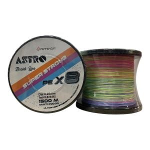 Remixon Astro 8X 1500mt 0.25mm 2.5PE İp Misina Multi Color