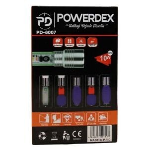 Powerdex PD-8007 Zoomlu Çok Amaçlı El Feneri