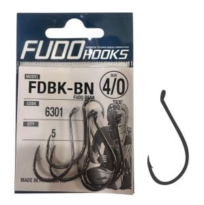 Fudo 6301 No:4/0 Fudo Beak Black Nikel Olta İğnesi 5 Adet