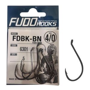 Fudo 6301 No:4/0 Fudo Beak Black Nikel Olta İğnesi 5 Adet