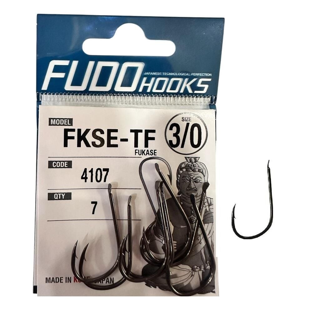 Fudo 4107 No:3/0 Fukase Teflon Olta İğnesi 7 Adet