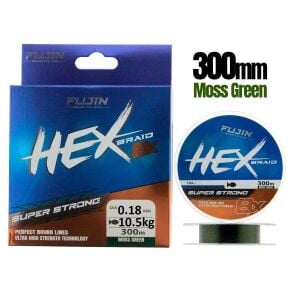 Fujin Yeni Hex 8x 0.18mm 300mt Moss Green İp Misina