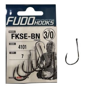 Fudo 4101 No:3/0 Fukase Black Nikel Olta İğnesi 7 Adet