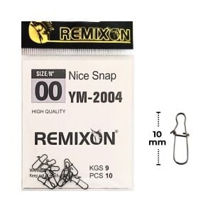 Remixon YM-2004 No:00 Klips 10 Adet