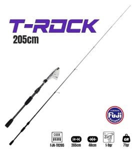 Fujin T-Rock 205 cm 1-9 gr Teleskopik LRF Olta Kamışı