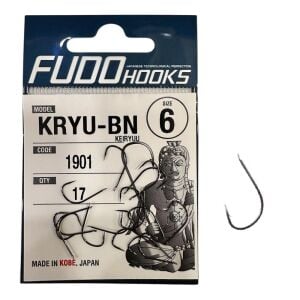 Fudo 1901 No:6 Keiryuu Black Nikel Olta İğnesi 17 Adet