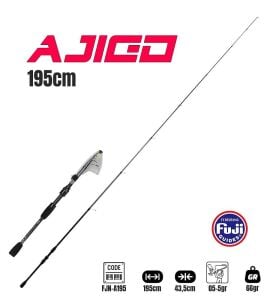 Fujin Ajigo 195 cm 0.5-5 gr Teleskopik LRF Olta Kamışı