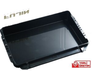 Fujin Tackle Box 20cm Maket Balık Kutusu Siyah
