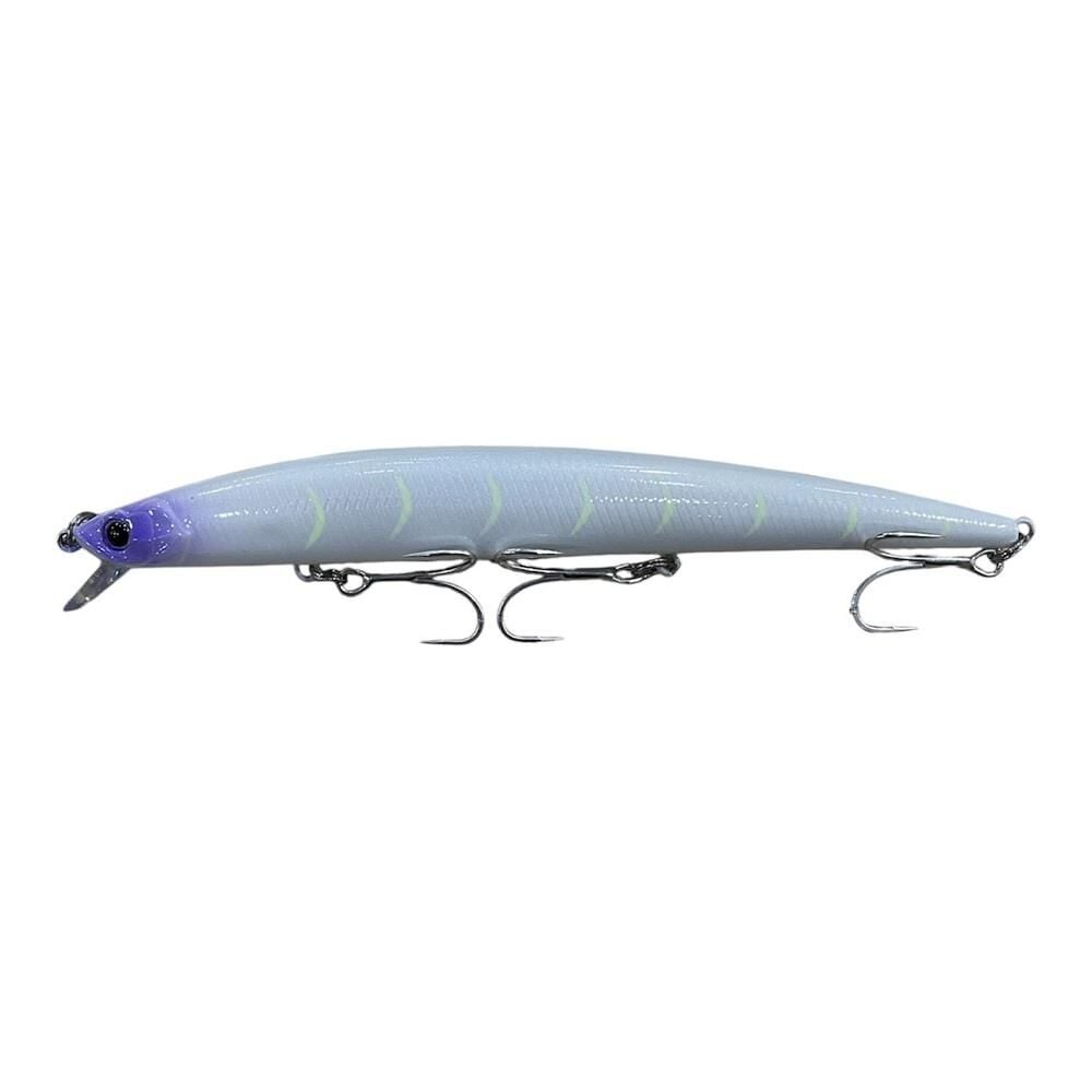 Ryuji Bay Minnow 14.5cm 24.5gr Sinking Maket Balık Purple Head Glow