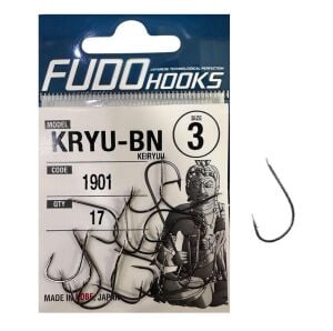 Fudo 1901 No:3 Keiryuu Black Nikel Olta İğnesi 17 Adet