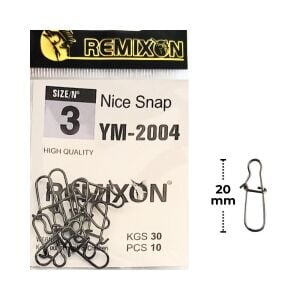 Remixon YM-2004 No:3 Klips 10 Adet