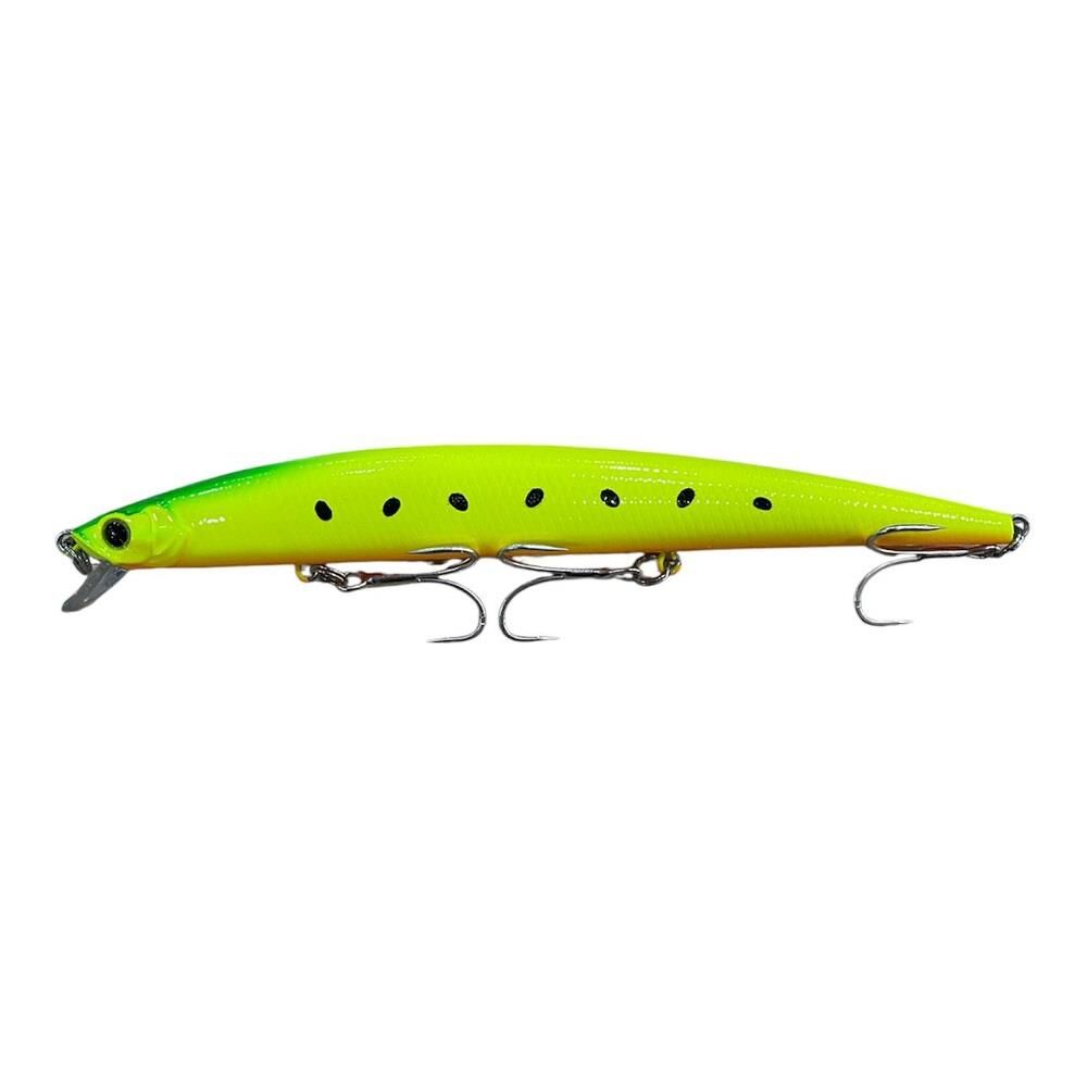 Ryuji Bay Minnow 14.5cm 24.5gr Sinking Maket Balık Lime Back