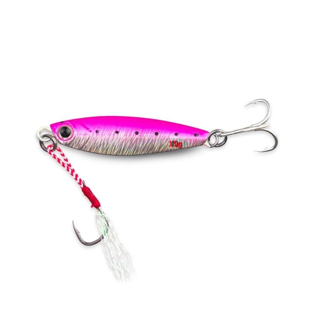 Fujin iron Fish 15gr 55mm Jig Yem Pink iwashi
