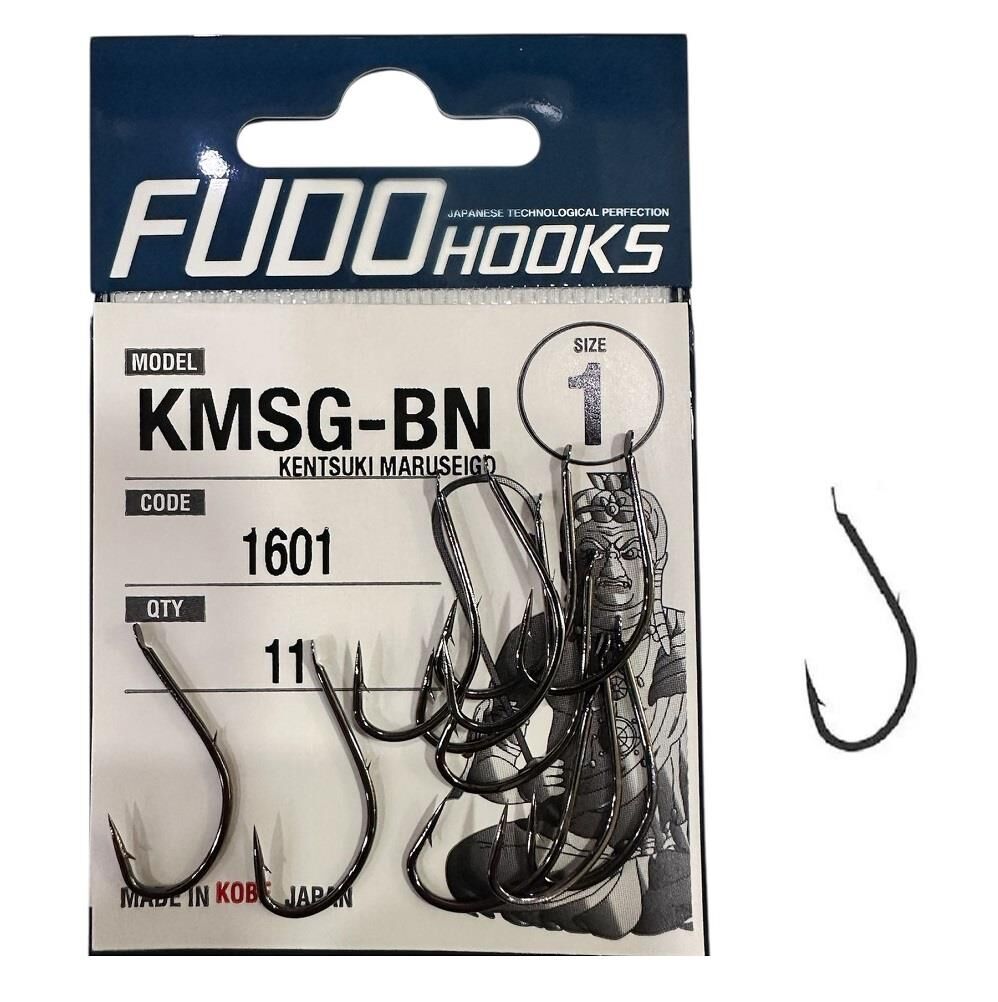 Fudo 1601 No:1 Kentsuki Maruseigo Black Nikel Olta İğnesi 11 Adet